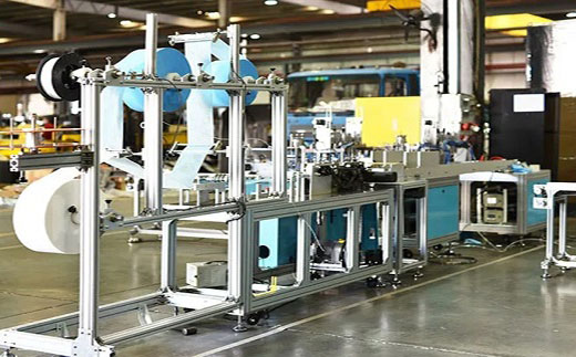 28圈全自动口罩生产流水线装备