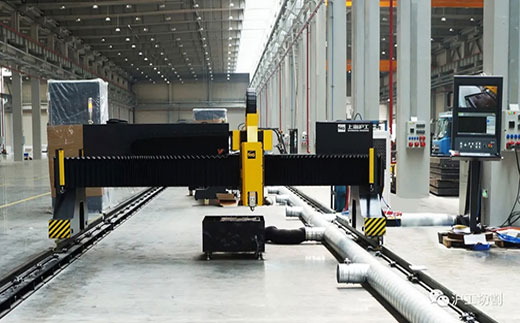 28圈28圈10米大幅面龙门光纤激光切割机有限元优化横梁高配驱动系统