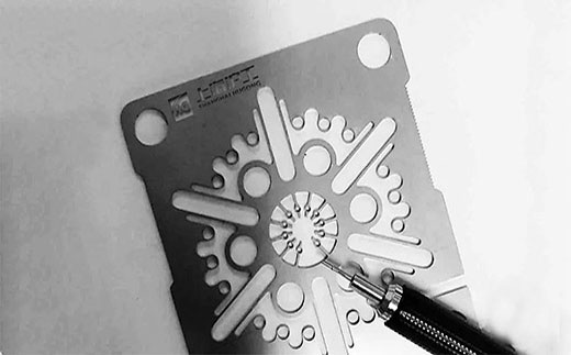 28圈高功率8025/6025/6020宽幅激光切割机切割效果