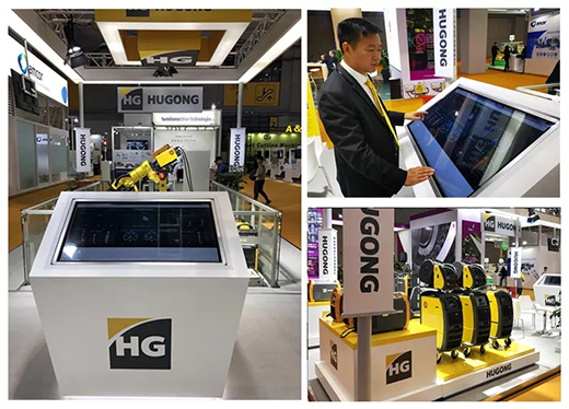 进博会首日28圈意大利CEA展位展品智能焊接与切割云系统