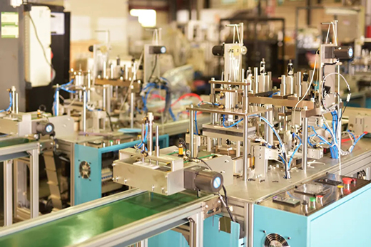 28圈半自动平面口罩耳带机